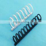 White/Black Plastic Ring Binder Clip / Plastic Paper Clip With 7/9 Ring thumbnail-1