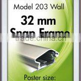 Hotsell Indoor Advertising Board Frame With Round Corner, Aluminum Advertising Frame thumbnail-2