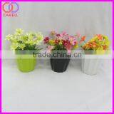 Mini Artificial Plastic Flower Pot Plant thumbnail-3
