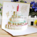 Fancy Birthday Cake 3d Pop up Birthday Gift Cards thumbnail-3