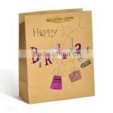 Happy Birthday Grils Gift Bag Paper Packaging Supplier