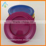 6 Inch Melamine Round Sushi Plate in Assorted Colors;reusable Melamine Sushi Plate thumbnail-6