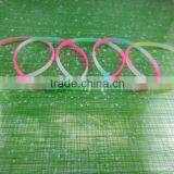 Wholesale Colorful Kids Wristband, Custom Elastic Silicone Bracelet Cheap thumbnail-5