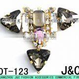 Fashion Jeweled Rhinestone and Acrylic Stone Lady Shoe Accessories thumbnail-1