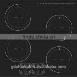 Built-in Electric Hob 4 Burner Grade A Crystal Panel Induction Cooker thumbnail-2