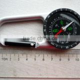 Big Size Zinc alloy climbing carabiner with compass