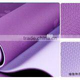 Purple Custom Print Eco Yoga Mats Tpe 7mm 10mm