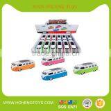 Die Cast Model Minibus With Music & Light Pull Back Diecast Car thumbnail-1