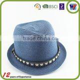 Factory Service Summer Beach Sun Jazz Stingy Brim Straw Girls Hat thumbnail-3