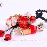 Murano Glass Perfume Bottle Imitation Wish Jewelry Semi-finished Necklace Pendant thumbnail-5