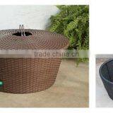 Water Pipe Storage Box Rattan Patio Furniture thumbnail-2