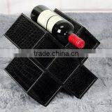 Customized,leather,PU Leather Material Wine Rack thumbnail-2