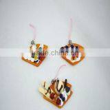 Vivid/realistic Simulaton/fake/artificial Chocolate Ice Cream Crepes/pizza Pendant,hunging/drop Ornament/keychain,promotion Gift
