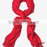 Rose Pink Pasmina Viscose Scarf Pashmina Scarves Viscose Shawl Pasmina Scarf thumbnail-4