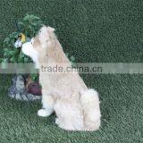 Cute Pet Brown Dog Plush Toys thumbnail-4