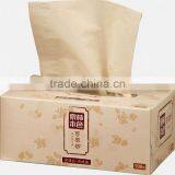 Virgin Non-wood Fiber Free Dust and Scrap Facial Tissue