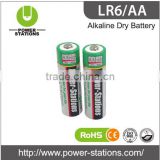 1.5V LR6 aa alkaline battery