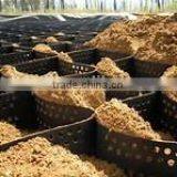 Honeycomb Structure HDPE Smooth Black Geocell for Slope Protection