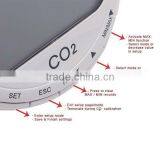 0~2000ppm Range Digital 3-in1 Round Desktop Indoor Air Quality Temperature RH Carbon Dioxide CO2 Monitor Detector thumbnail-4