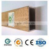 Fireproof Aluminum Square Tube Profile Coated Wood Skin thumbnail-2