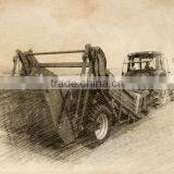 New Design Top Quality Hydraulic Operating Beach Sand Cleaning Machine With Bucket thumbnail-4