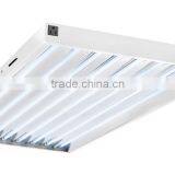 Hydroponic Indoor Grow Light Equipment T5 HO Fluorescent Lamp Tube 2 / 4 Feet 24 / 54 Watt Line Shape Aluminum Reflector Fixture thumbnail-3