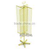 4 Sides Rotating Floor-standing Grid Mesh Display thumbnail-4
