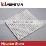 Newstar White Marble Honed Bathroom Backsplash Shower Walls Tile Mosaic thumbnail-5