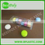 FDA Customized Clear Plastic Macaron Boxes for 1, 2, 4, 6, 12 Macarons thumbnail-3