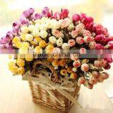 Home& Wedding Decoration Silk Rose Flowers Artificial Flower thumbnail-6