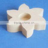 2015 New Design Natural High Quality Wood Candle Stand Wholesale Craft thumbnail-4