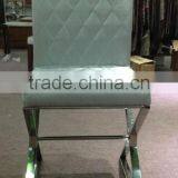 Chrome Leather Stackable Office Hotel Conference Chair