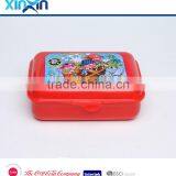 Rectangular partial deduction plastic lunch box food container