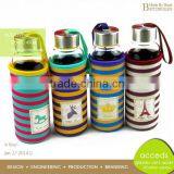 Small Novelty Kids Sport Glass Cartoon Drink Bottle thumbnail-1