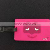 Samples Free Factory Supply Cheap Custom Plastic Rubber Silicone or Eco-friendly Pvc Luggage Tag thumbnail-2