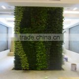 2015 new designed high quality artificial plant wall/decorative artificial vertical garden wall