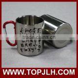 2017 Wholesale Stainless Steel Mug With Carabiner Handle thumbnail-3