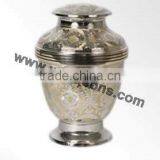 Measuring Urn | Stylish Brass Metal Urns | Funeral Urns | Funeral Urn Flower Arrangements thumbnail-3