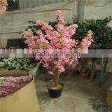 SJ201710013 China Manufacturer High Simulation Artificial Cherry Blossom Bonsai Tree thumbnail-2