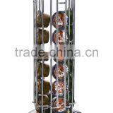 Mental 32pcs Caffitaly Coffee Capsule Holder , Chrome Plate Capsule Storage Holder thumbnail-1