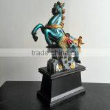 Resin Colourful Horse Decoration thumbnail-1