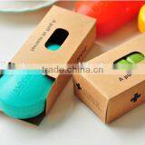 HOT SELL LFGB Colorful Plastic Portable Travelling Pill Box 6 Section Storage Box thumbnail-4