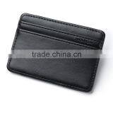 Magic Wallet PU Leather Money Clip With RFID-blocking in Various Designs thumbnail-5