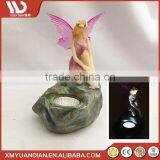 China Supplier Art Work Resin Craft Fairy Led Solar Lighting Street Light System thumbnail-3