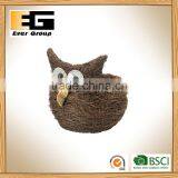 Natural Rattan Bird Shape for Garden Planting/decoration/storage Planter thumbnail-2