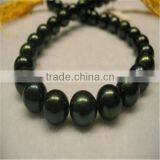 AAA 12-14mm Peacock Color Baroque Tahitian Pearl Strand thumbnail-1