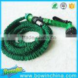 Dark Green Expandable Garden Hose With Aluninum Connector thumbnail-1