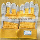 Safety Cow Split Leather Working Gloves From Guangzhou Supplier thumbnail-1
