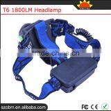 OEM XM-L T6 LED 1800Lm 3 Mode Powerful Head Flashlight Headlamp Headlight thumbnail-4