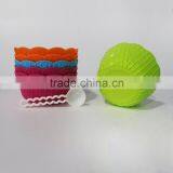 Summer Hot Ice Cream Bowl Set of 4 With Lace Brim thumbnail-3